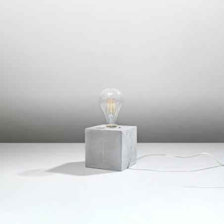 Sorel cement table lamp