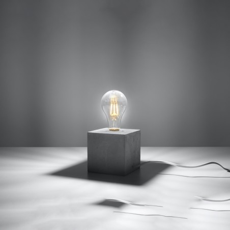 Sorel cement table lamp