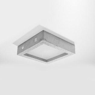Voni cement ceiling light