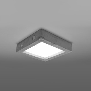 Voni cement ceiling light