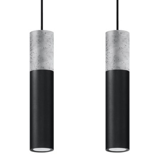 Nivoto black pendant lamp,...