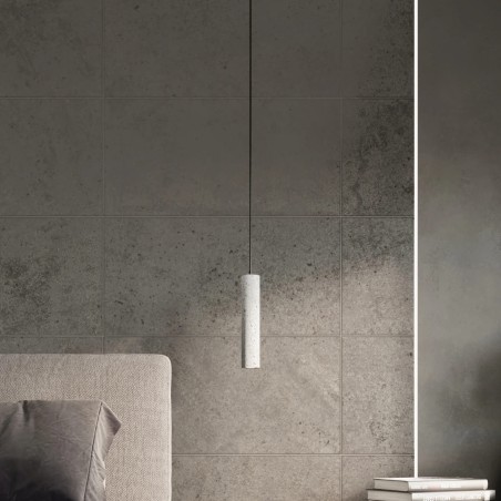 Pendant lamp model Nezo grey in concrete