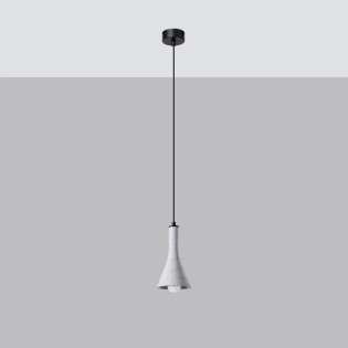 Alna 1-light pendant lamp, cement