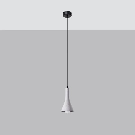 Alna 1-light pendant lamp, cement