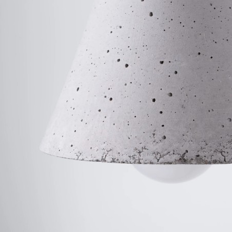 Alna 1-light pendant lamp, cement