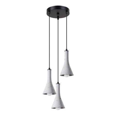 Alna 3-lights pendant lamp, cement