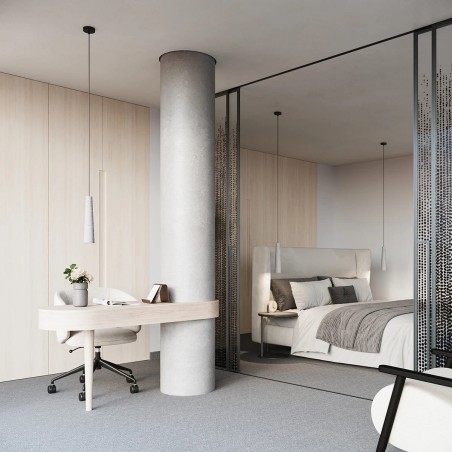 Uscuna cement pendant lamp