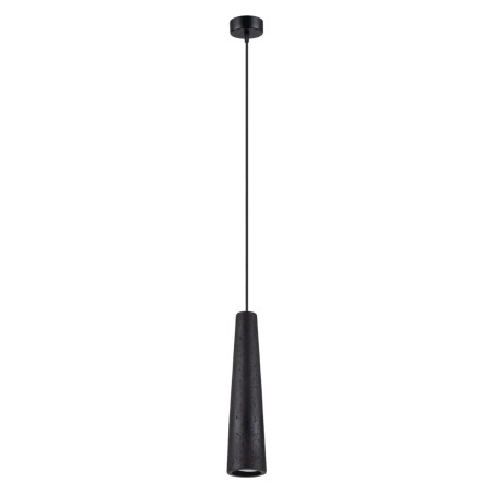 Uscuna black pendant lamp, cement