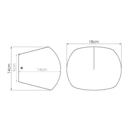 Xaor cement wall light