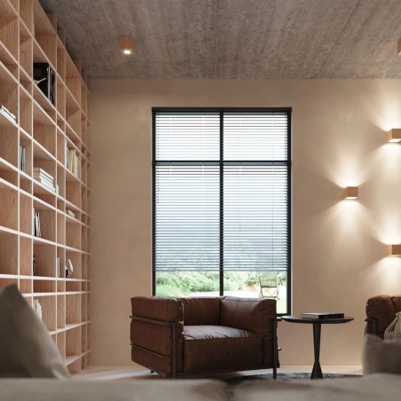 Wall light Vano, natural wood