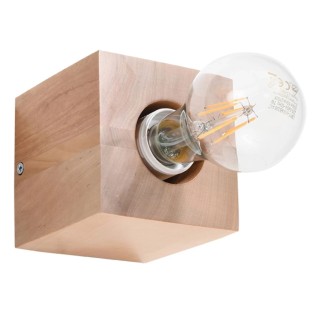 Wall light Sorel, natural wood