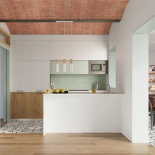 Pendant lamp Vira white, 3 lights