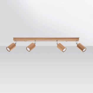 Ceiling spotlight Aslu, 4 lights