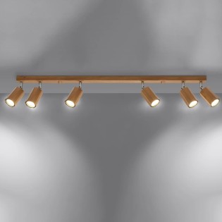 Ceiling spotlight Aslu 6 lights
