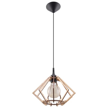 Pendant light Orlu, natural wood