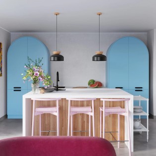 Pendant light Aszo, black