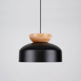 Pendant light Aszo, black