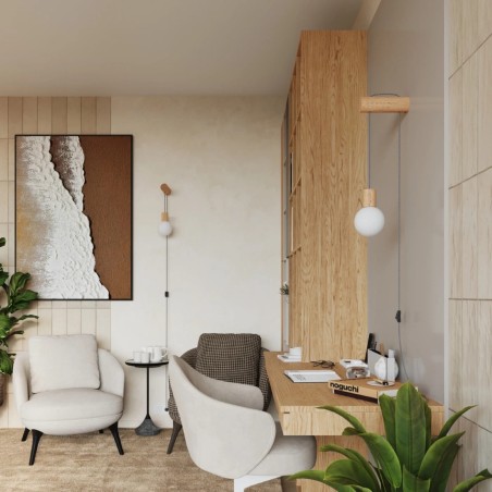 copy of Applique murale Mion, bois naturel