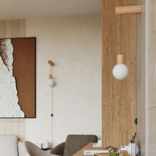 copy of Applique murale Mion, bois naturel