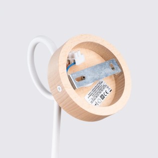 Wall light Laramo, white