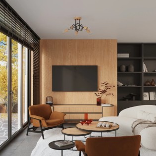 copy of Applique murale Mion, bois naturel