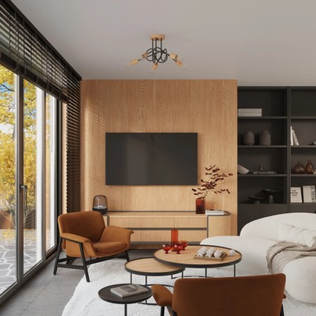 copy of Applique murale Mion, bois naturel