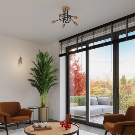 copy of Applique murale Mion, bois naturel