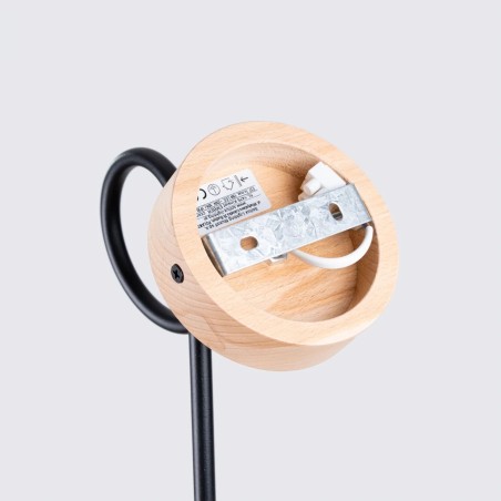 Wall light Laramo, black