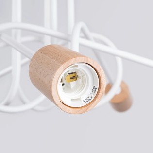 copy of Lámpara colgante Nato gris, 1 luz