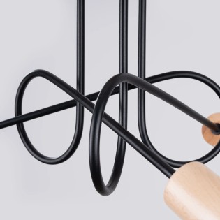 copy of Lámpara colgante Nato gris, 1 luz