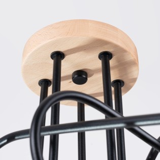 copy of Lámpara colgante Nato gris, 1 luz