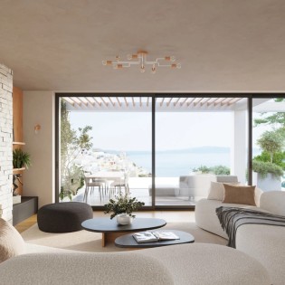 Wall light Zano, white