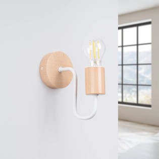 Wall light Zano, white