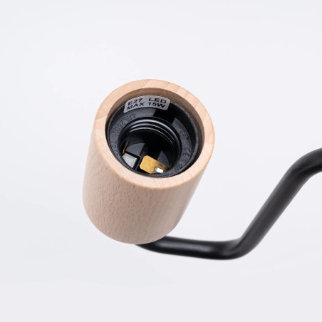 Wall light Zano, black