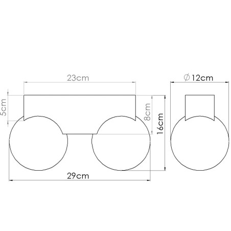 copy of Applique murale Mion, bois naturel