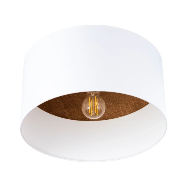 Ceiling light Inmimi, white - dark brown