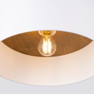Ceiling light Inmimi, white - light brown
