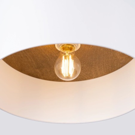 Ceiling light Inmimi, white - light brown