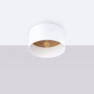 Ceiling light Inmimi, white - light brown