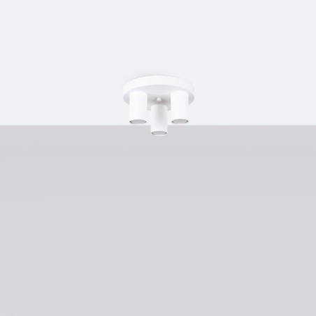 Ceiling light Vaza, white, 3 lights