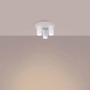 Ceiling light Vaza, white, 3 lights