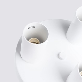 Ceiling light Vaza, white, 3 lights