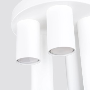 Ceiling light Vaza, white, 5 lights