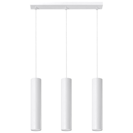 Pendant light Vaza, white, 3 lights