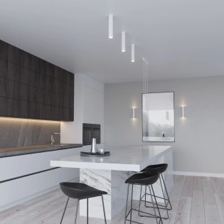 Pendant light Vaza, white, 3 lights