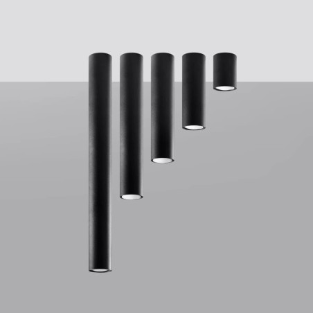 copy of Lámpara colgante Nato gris, 1 luz