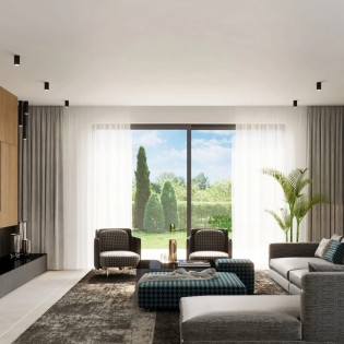 Surface spotlight Vaza black 10