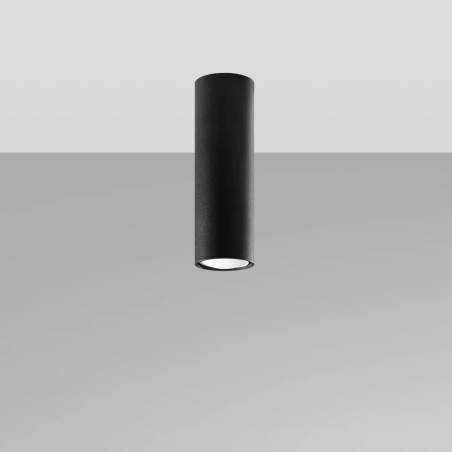 Surface spotlight Vaza black 20