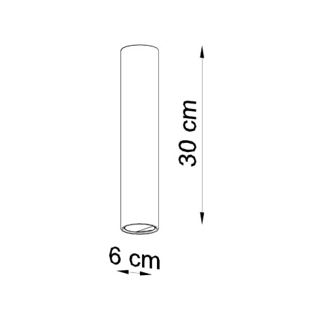 copy of Foco de superficie Vaza blanco 30