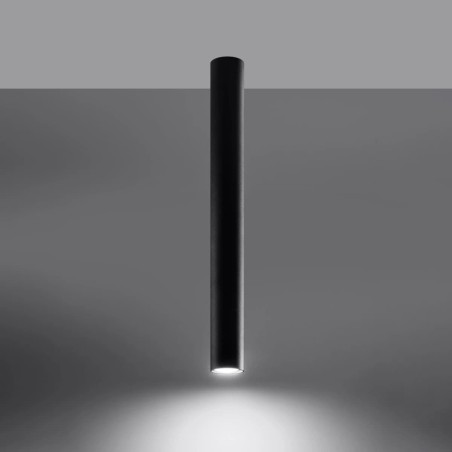 Surface spotlight Vaza black 60